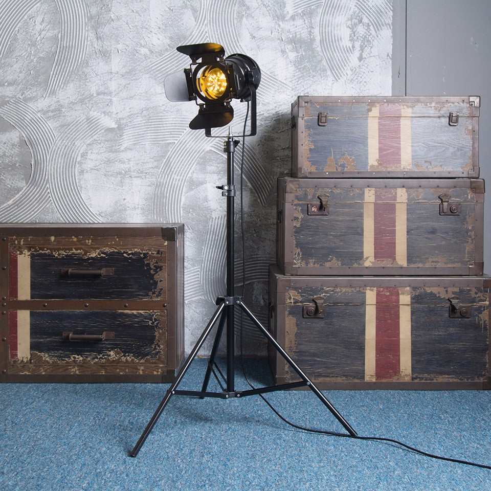 Industrial lightning set for home professional stand
